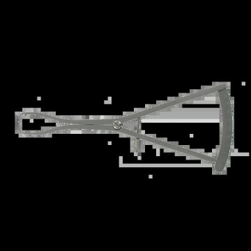 14613A Weiss Modified Castroviejo Bone Caliper 15Cm