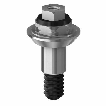 Straight Multiunit Abutment - 1mm Collar Height - 3.5 (NP) - 40.004/1