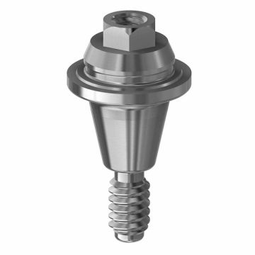 Straight Multiunit Abutment - 1.5mm Collar Height - 3.5 (NP) - 40.007/1