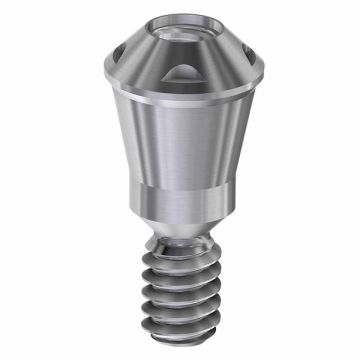 45 UniAbutment - 0.5mm Collar Height - 3.5/4.0 (Aqua) - 40.014/0