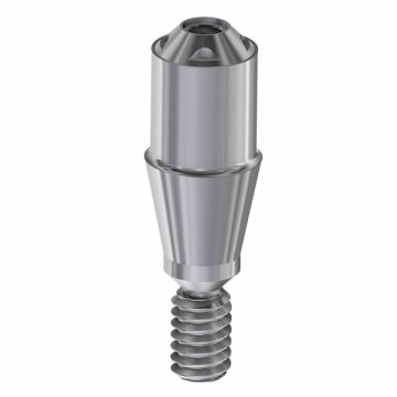 45 UniAbutment - 4.0mm Collar Height - 4.5/5.0 (Lilac) - 40.016/4