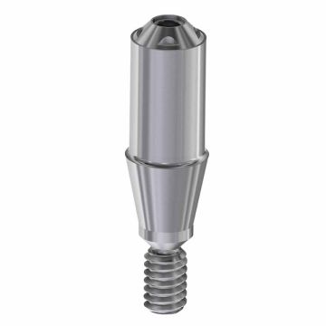 45 UniAbutment - 6mm Collar Height - 4.5/5.0 (Lilac) - 40.016/6