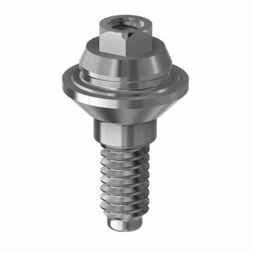 Straight Multiunit Abutment - 1mm Collar Height - 3.5 - 40.019/1
