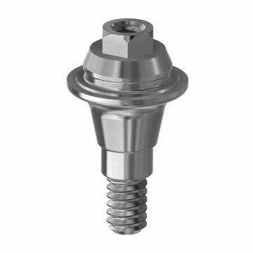 Straight Multiunit Abutment - 1.5mm Collar Height - 3.5/4.0 (Aqua) - 40.024/1