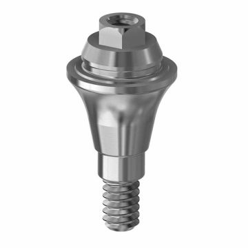 Straight Multiunit Abutment - 2.5mm Collar Height - 3.5/4.0 (Aqua) - 40.024/2