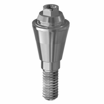Straight Multiunit Abutment - 2.5mm Collar Height - 4.5/5.0 (Lilac) - 40.025/2