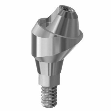 17 Angled Multiunit Abutment - 4.5mm Collar Height - 3.5/4.0 (Aqua) - 41.724/4