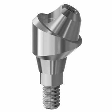 30 Angled Multiunit Abutment - 4.5mm Collar Height - 3.5/4.0 (Aqua) - 43.024/4