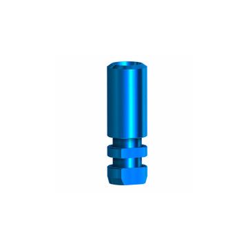 Pack of 10: Analog RP - on implant (Int. Hex conic) -Anodized- Blue