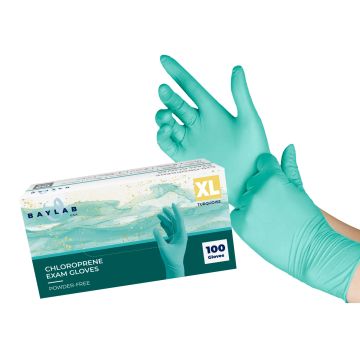 Chloroprene Exam Glove 100 pcs XL